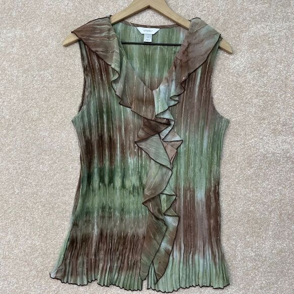 CJ Banks Tops - Vintage CJ Banks Tank Top Size 1X Boho Western‎ Artsy y2k